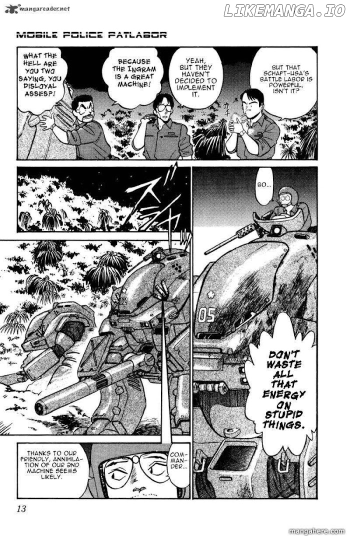 Kidou Keisatsu Patlabor chapter 12 - page 13