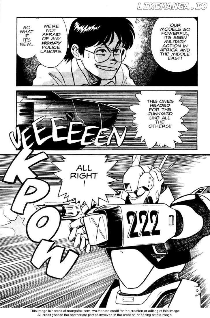 Kidou Keisatsu Patlabor chapter 1 - page 103