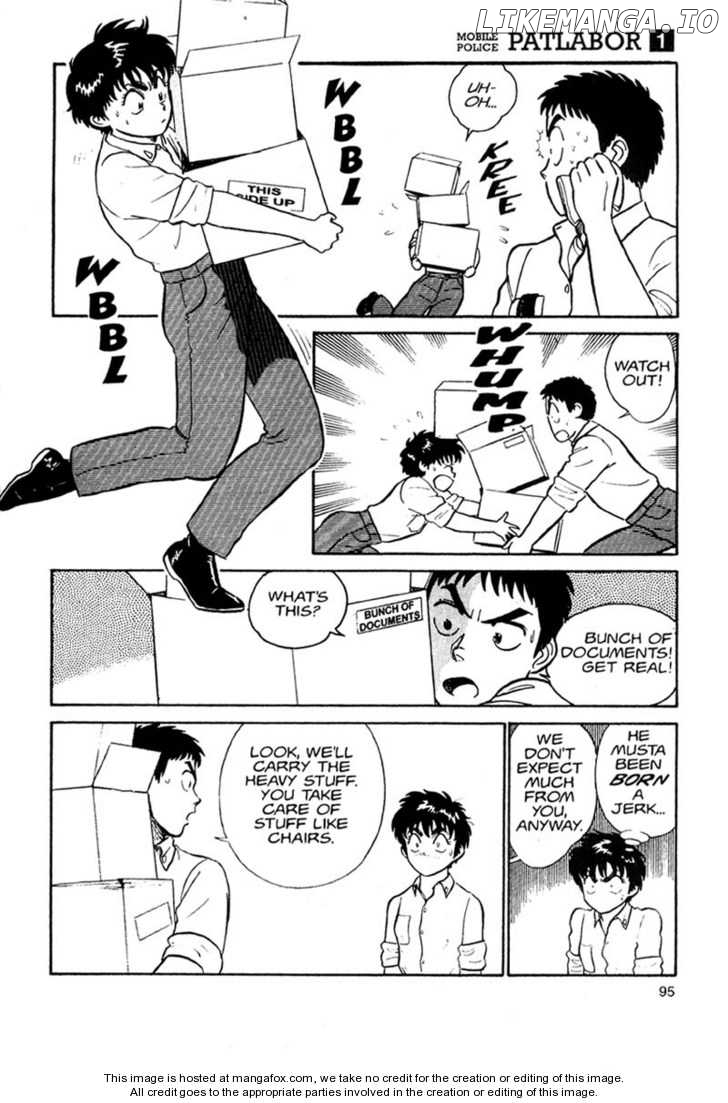 Kidou Keisatsu Patlabor chapter 1 - page 41