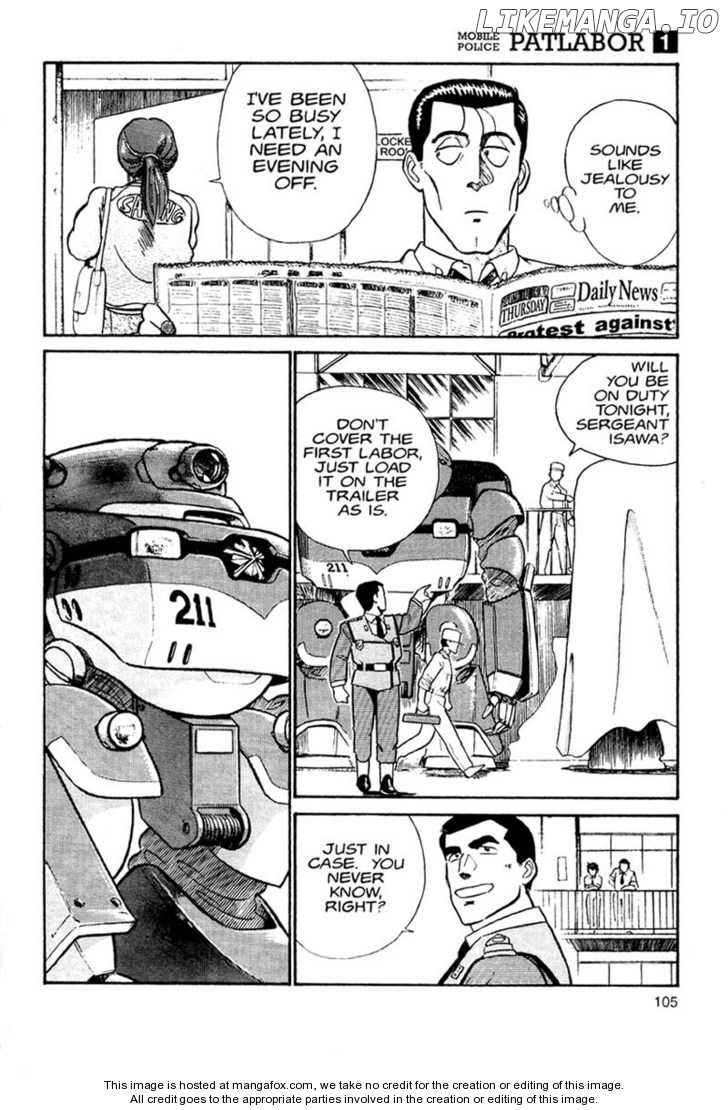 Kidou Keisatsu Patlabor chapter 1 - page 50