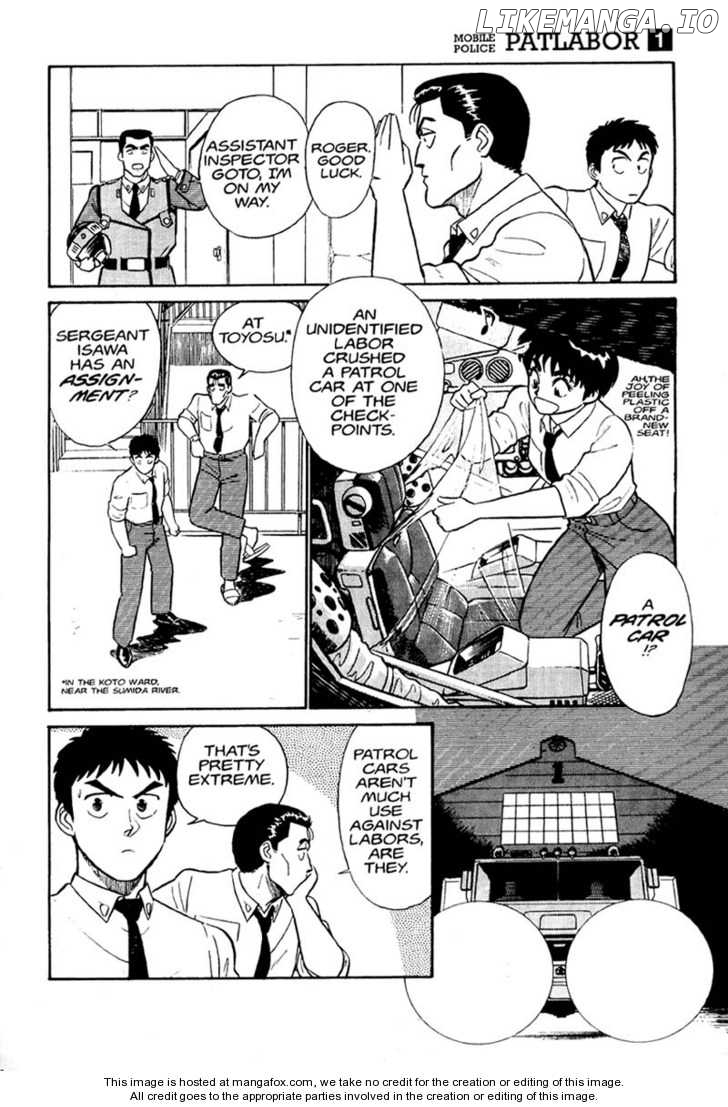 Kidou Keisatsu Patlabor chapter 1 - page 61