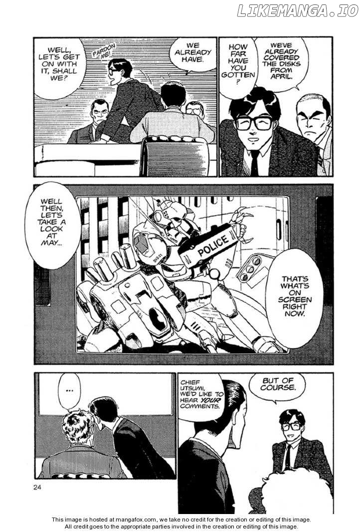 Kidou Keisatsu Patlabor chapter 1.1 - page 22