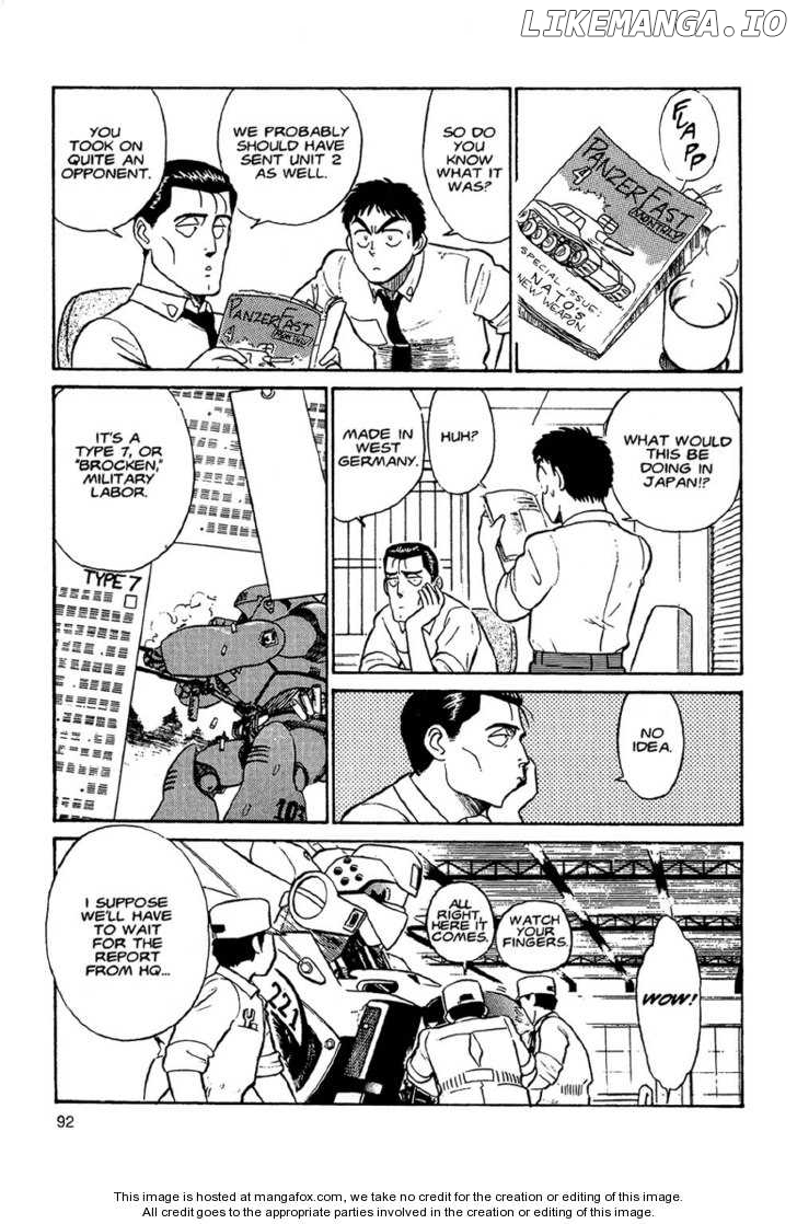 Kidou Keisatsu Patlabor chapter 1.1 - page 89