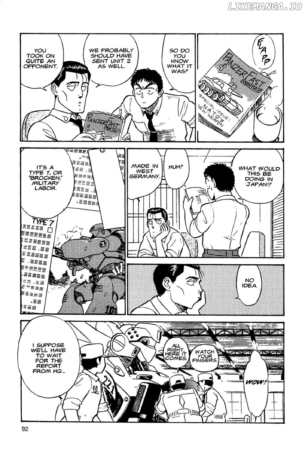 Kidou Keisatsu Patlabor chapter 2 - page 89