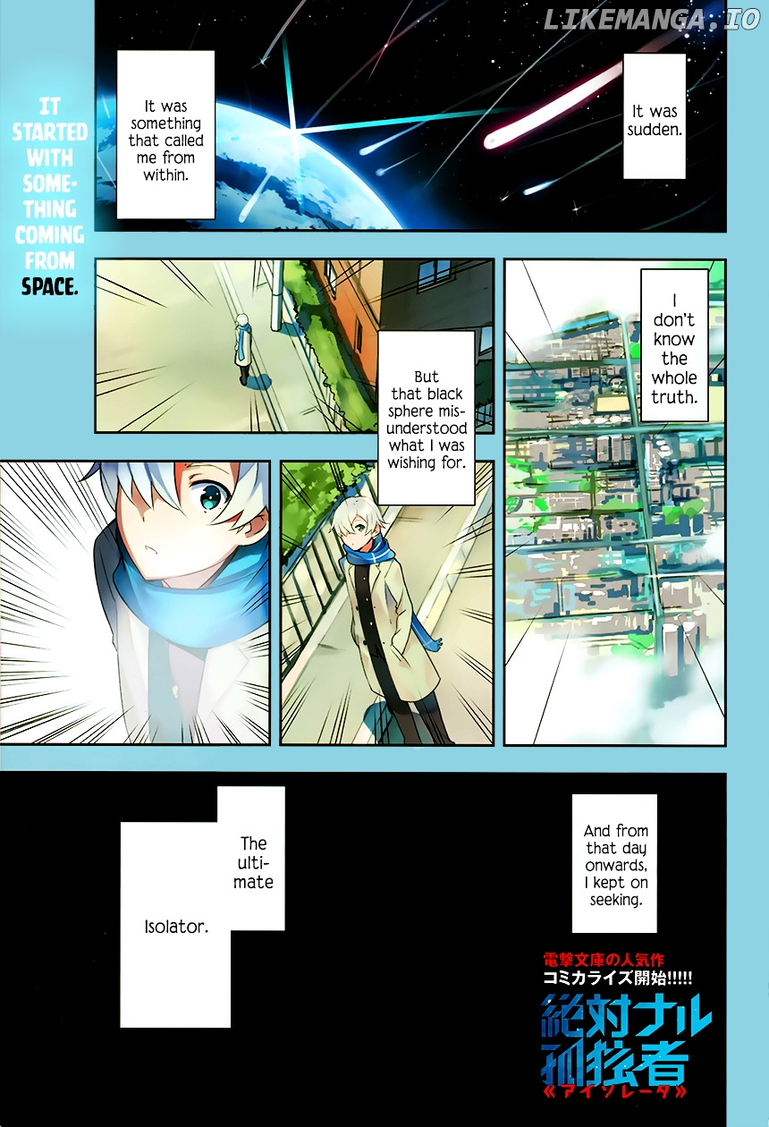 The Isolator: Realization of Absolute Solitude chapter 1 - page 3