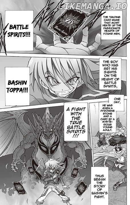 Battle Spirits: Shounen Toppa Bashin chapter 2 - page 1