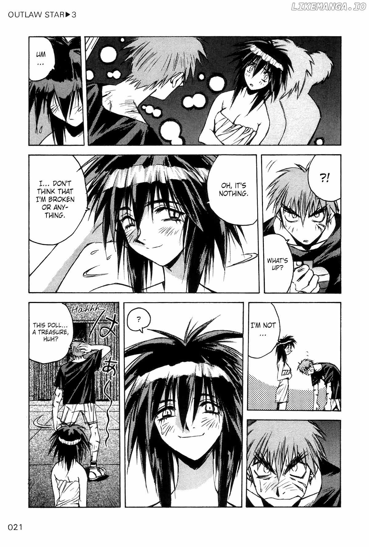 Outlaw Star chapter 11 - page 17