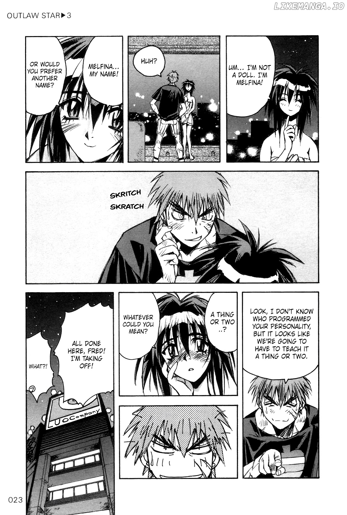 Outlaw Star chapter 11 - page 19