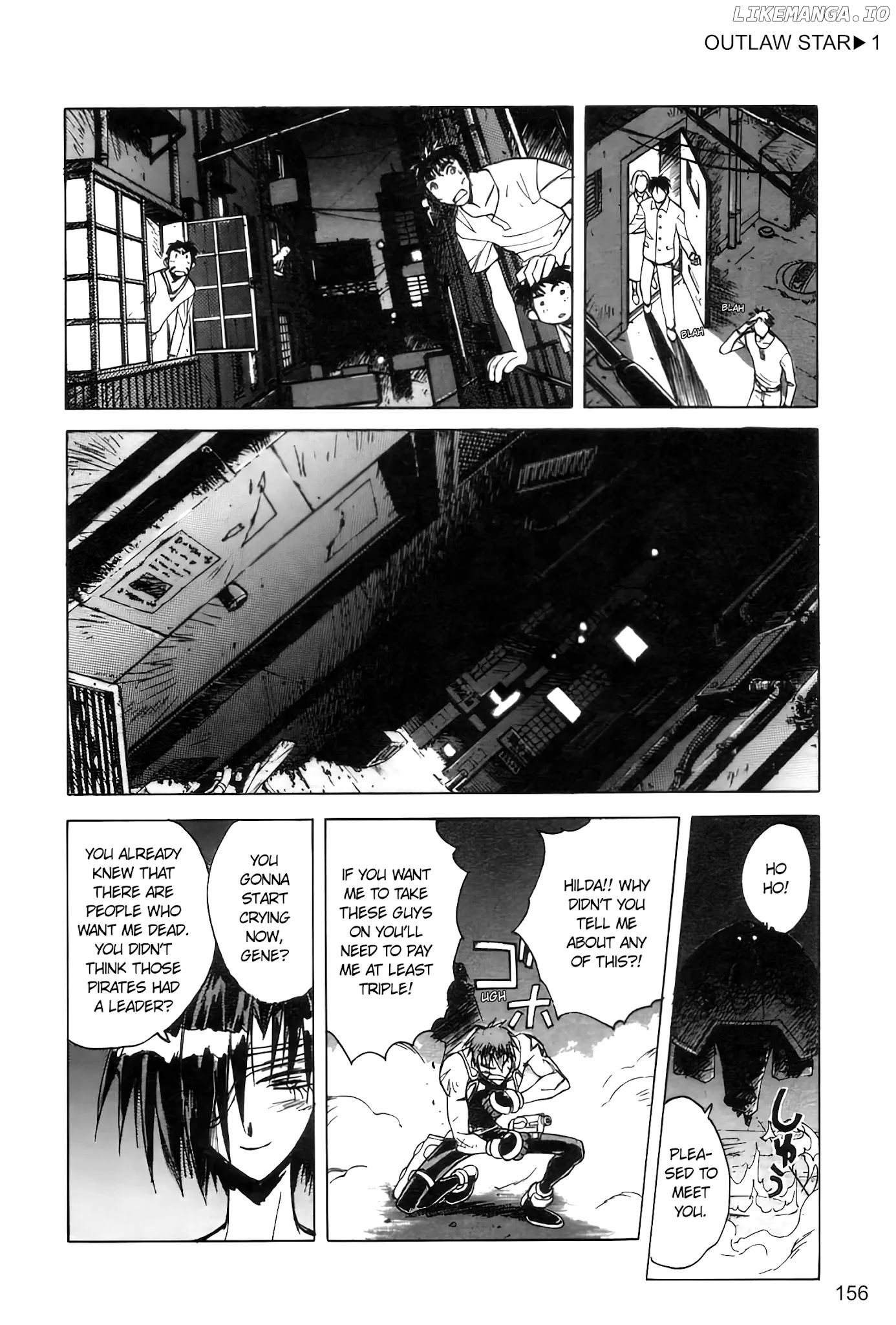 Outlaw Star chapter 4 - page 14