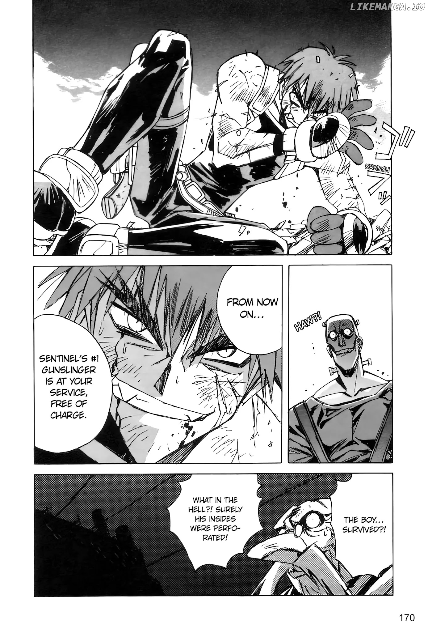 Outlaw Star chapter 4 - page 28