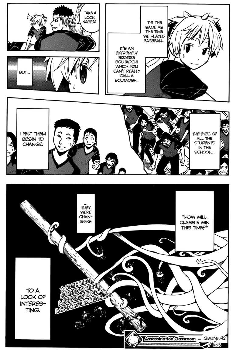 Assassination Classroom Extra chapter 92 - page 20