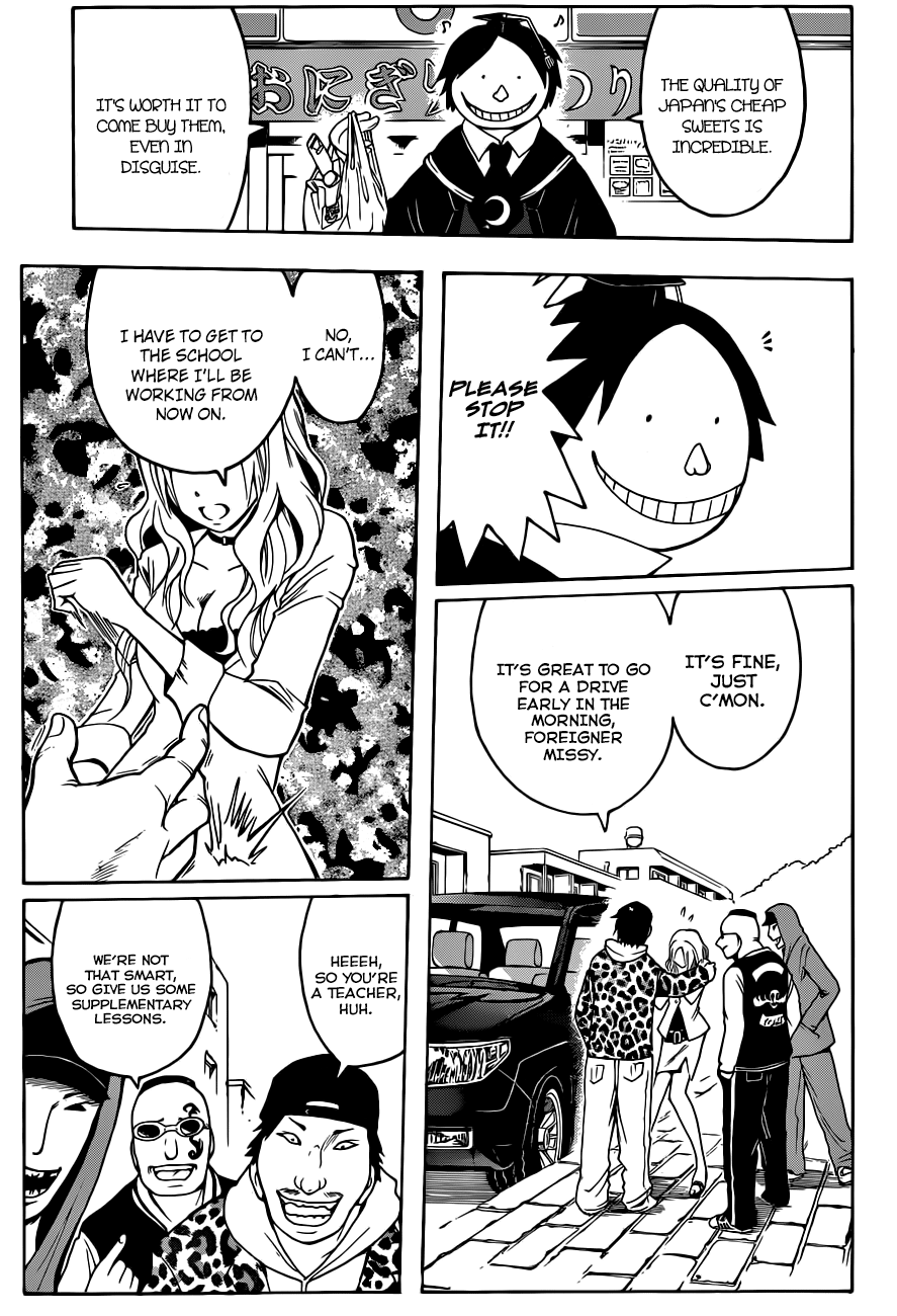 Assassination Classroom Extra chapter 8 - page 4