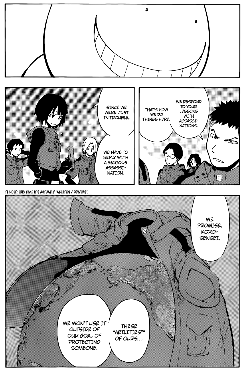 Assassination Classroom Extra chapter 98 - page 9