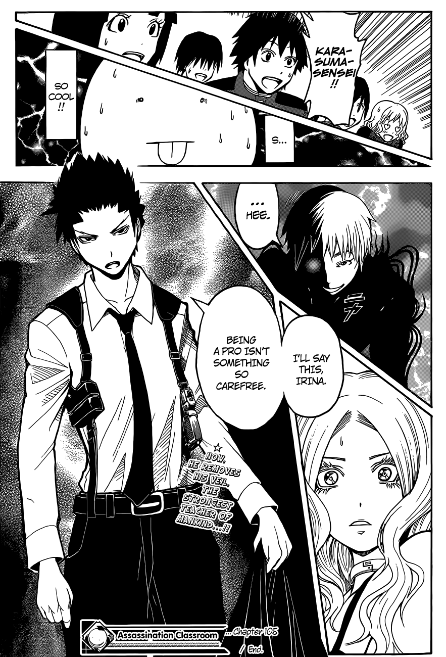 Assassination Classroom Extra chapter 105 - page 20
