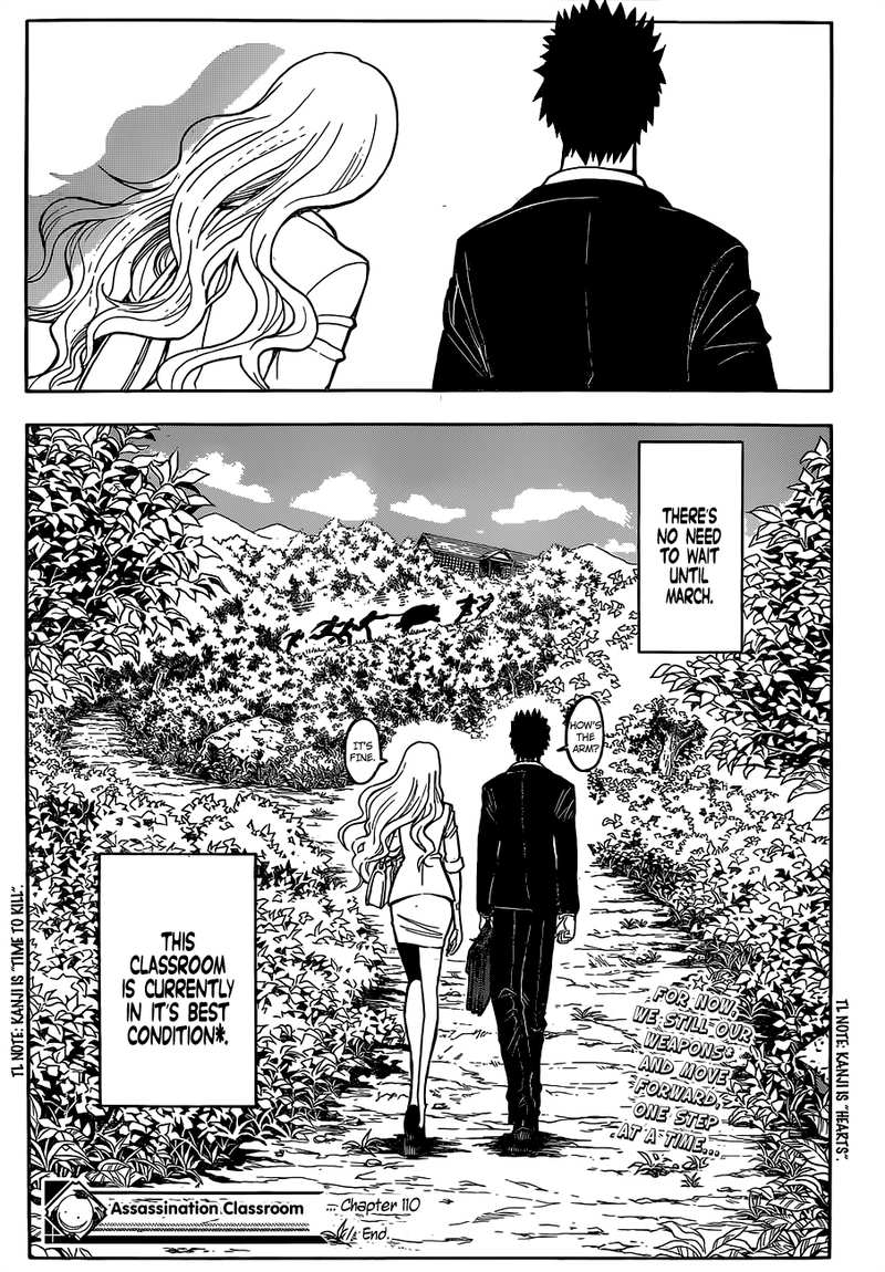 Assassination Classroom Extra chapter 110 - page 20