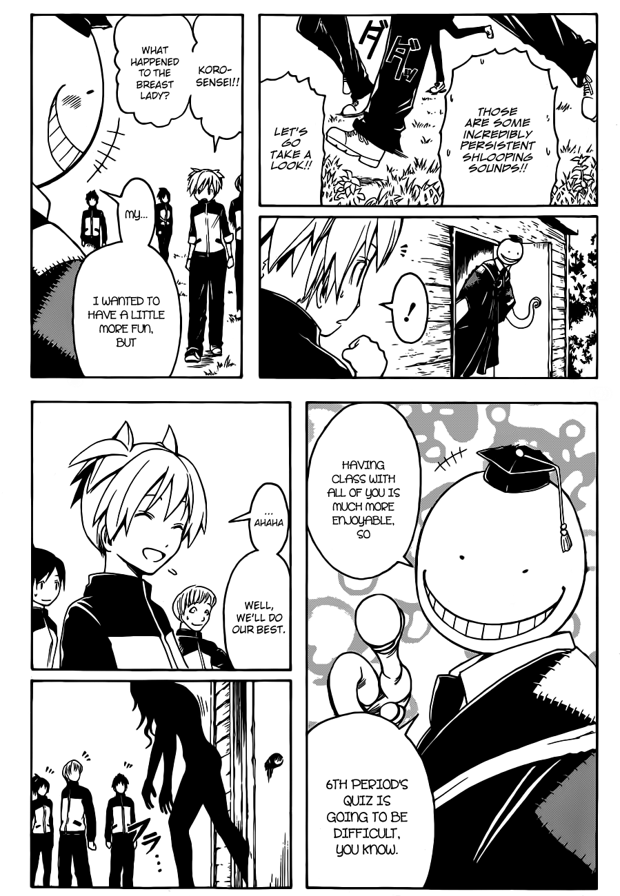 Assassination Classroom Extra chapter 9 - page 18
