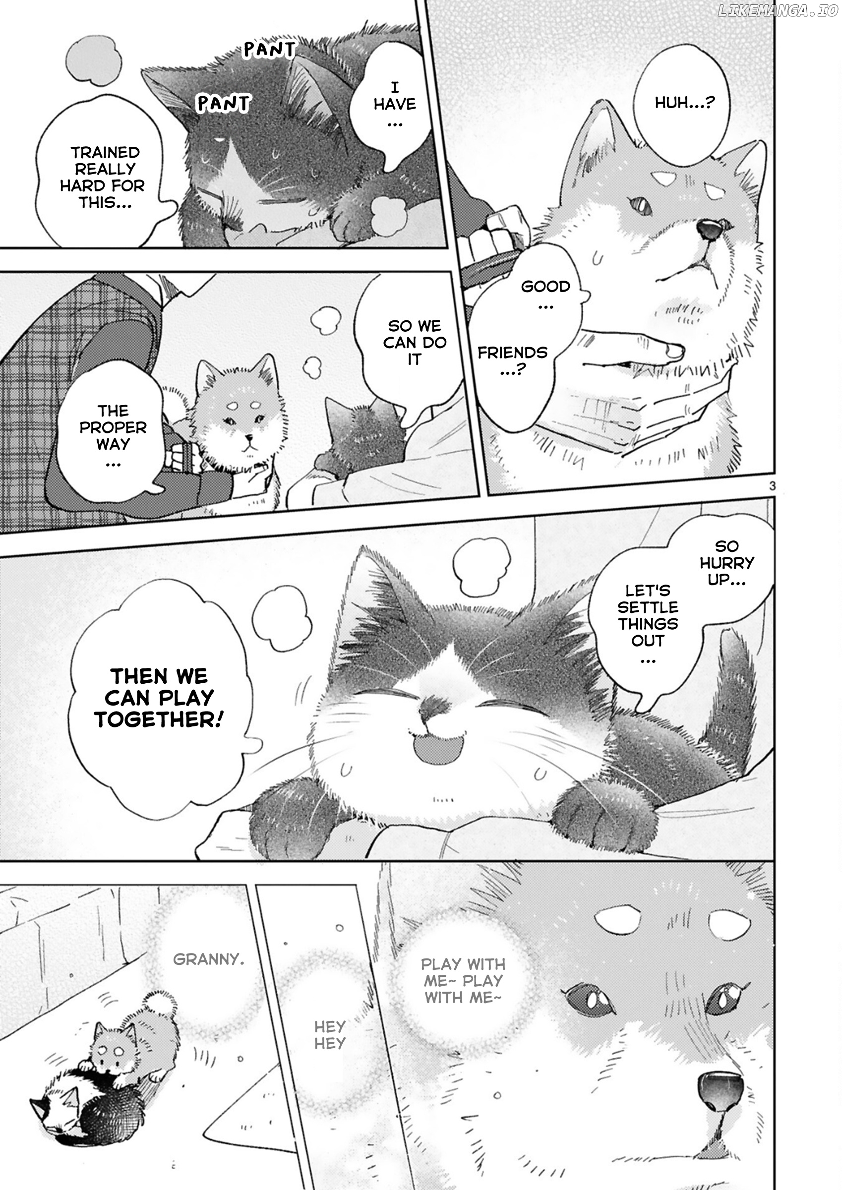 Doukyonin wa Hiza, Tokidoki, Atama no Ue. chapter 21.4 - page 5