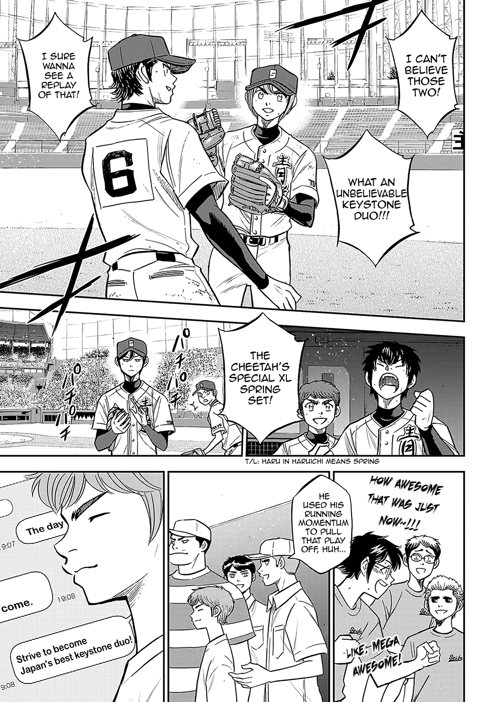 Daiya no A - Act II Chapter 212 - page 8