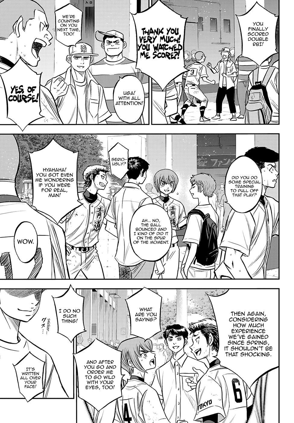 Daiya no A - Act II Chapter 217 - page 10