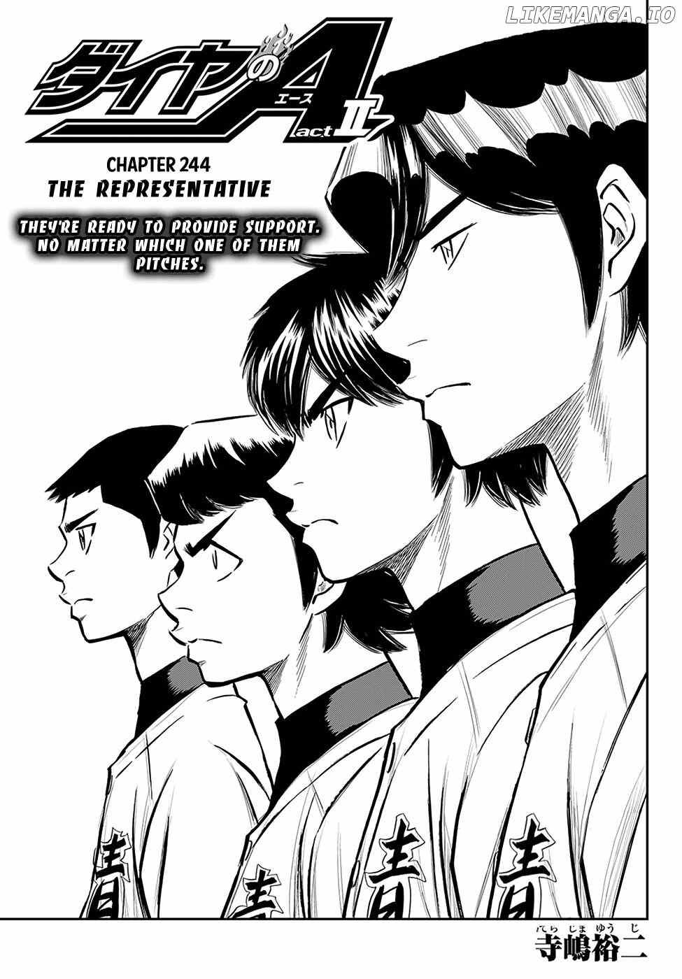 Daiya no A - Act II Chapter 244 - page 1