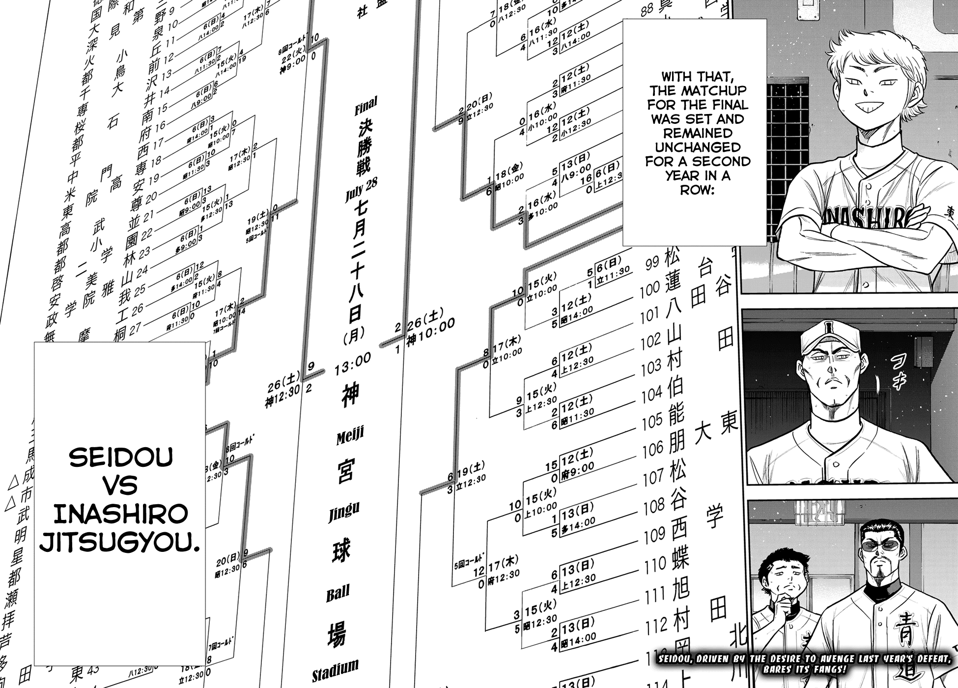 Daiya no A - Act II chapter 254 - page 19