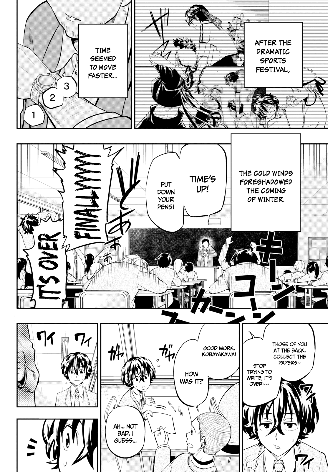 Hoshino, Me o Tsubutte. chapter 59 - page 5