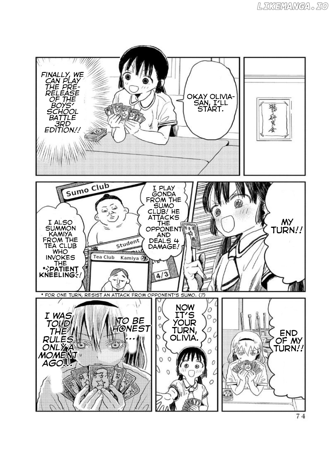 Asobi Asobase chapter 6 - page 4