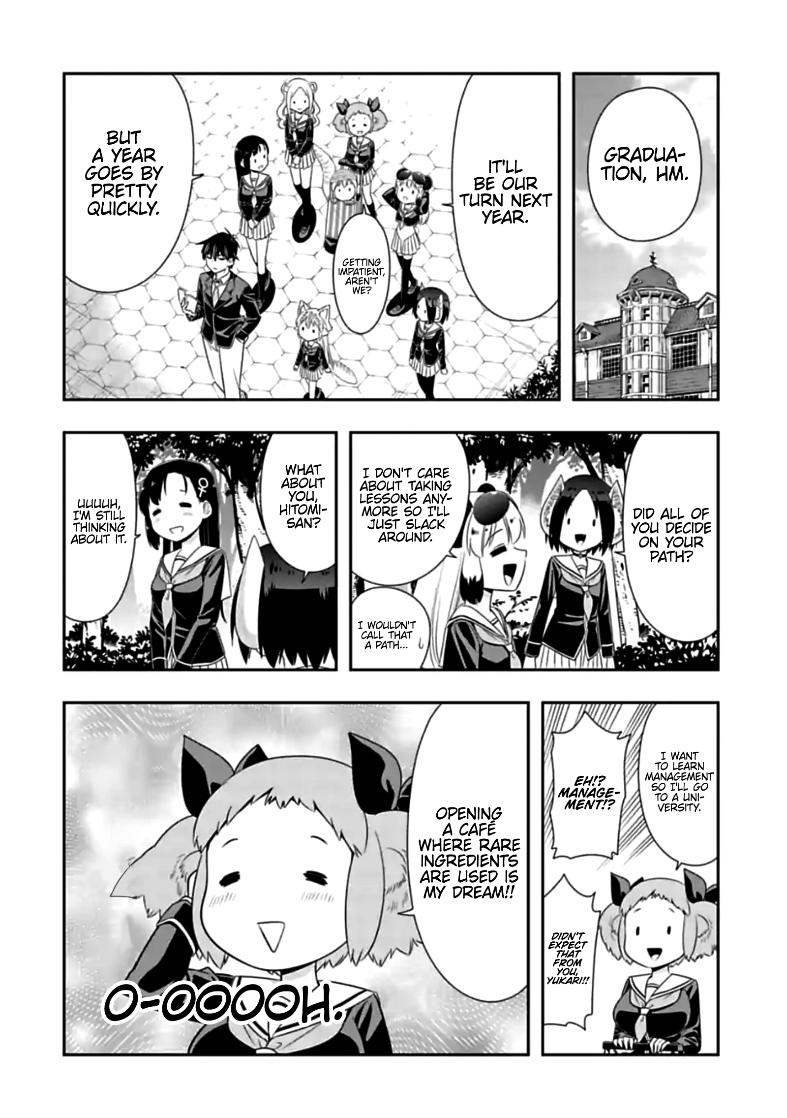 Murenase! Shiiton Gakuen Chapter 140 - page 4