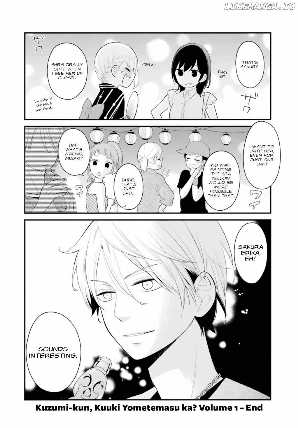 Kuzumi-kun, Kuuki Yometemasu ka? chapter 5 - page 20