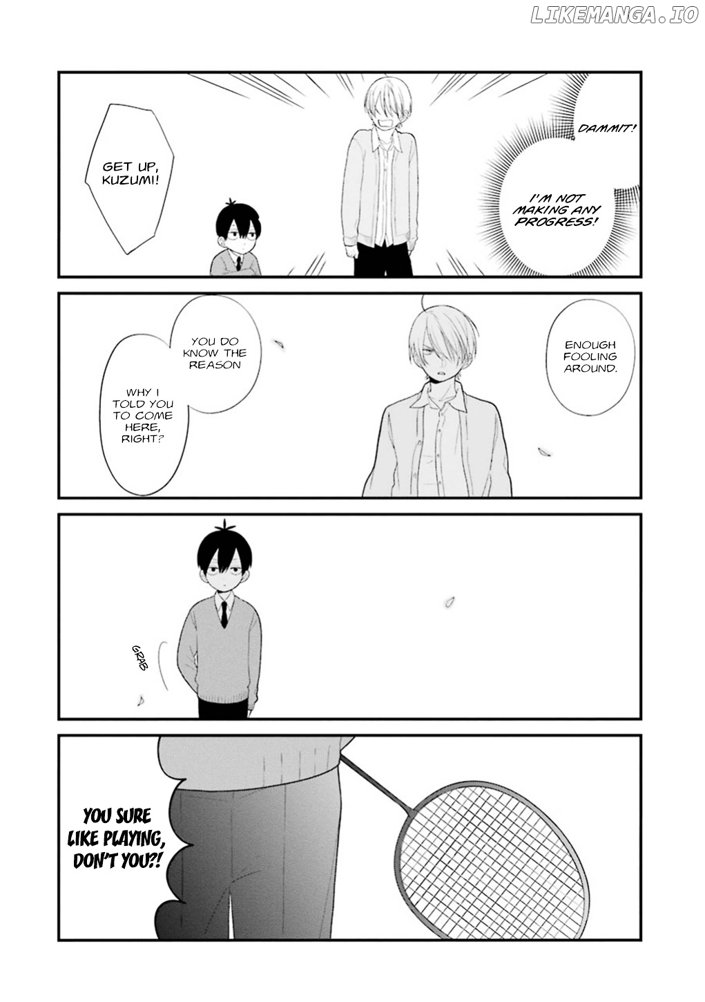 Kuzumi-kun, Kuuki Yometemasu ka? chapter 17 - page 14