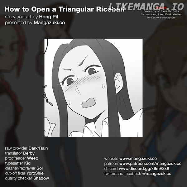 How To Open A Triangular Riceball chapter 58 - page 1