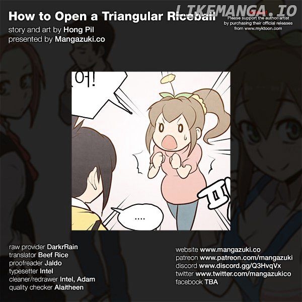 How To Open A Triangular Riceball chapter 29 - page 1