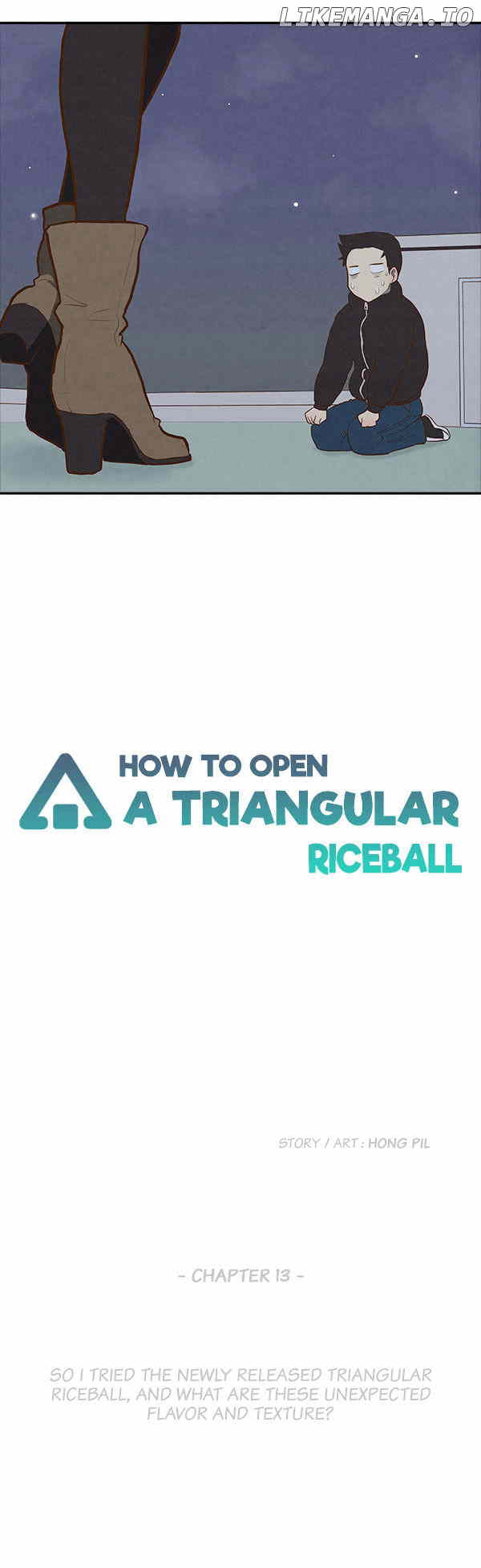 How To Open A Triangular Riceball chapter 13 - page 4