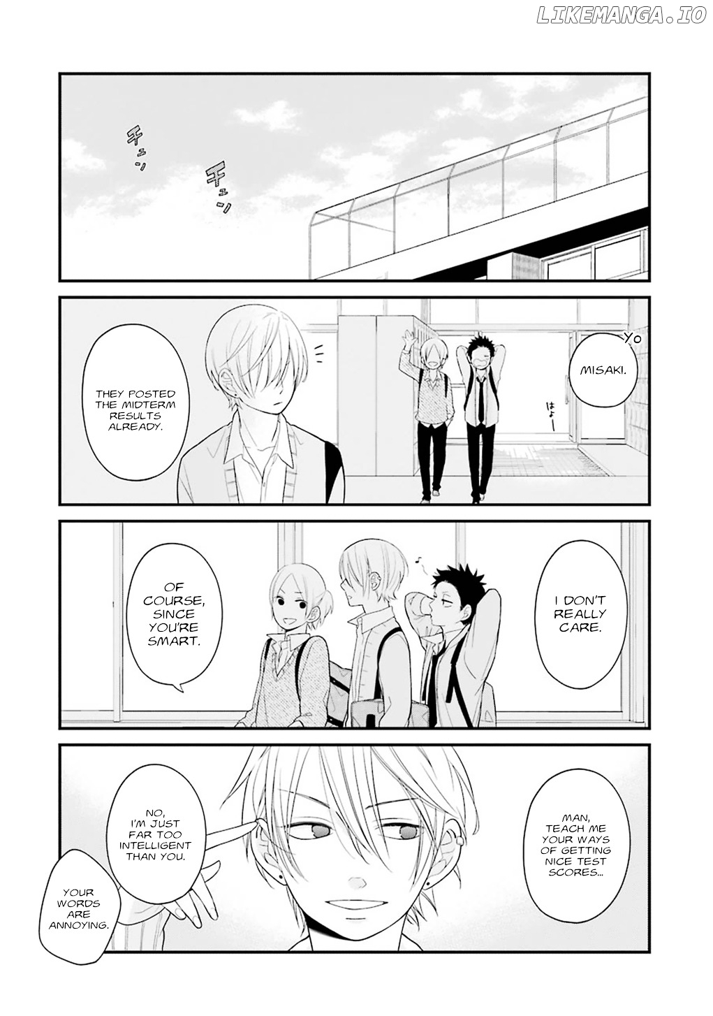 Kusumi-kun, Kuuki Yometemasu ka? chapter 7 - page 14