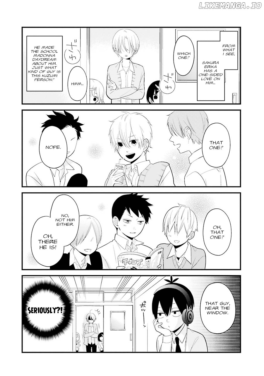 Kusumi-kun, Kuuki Yometemasu ka? chapter 7 - page 4