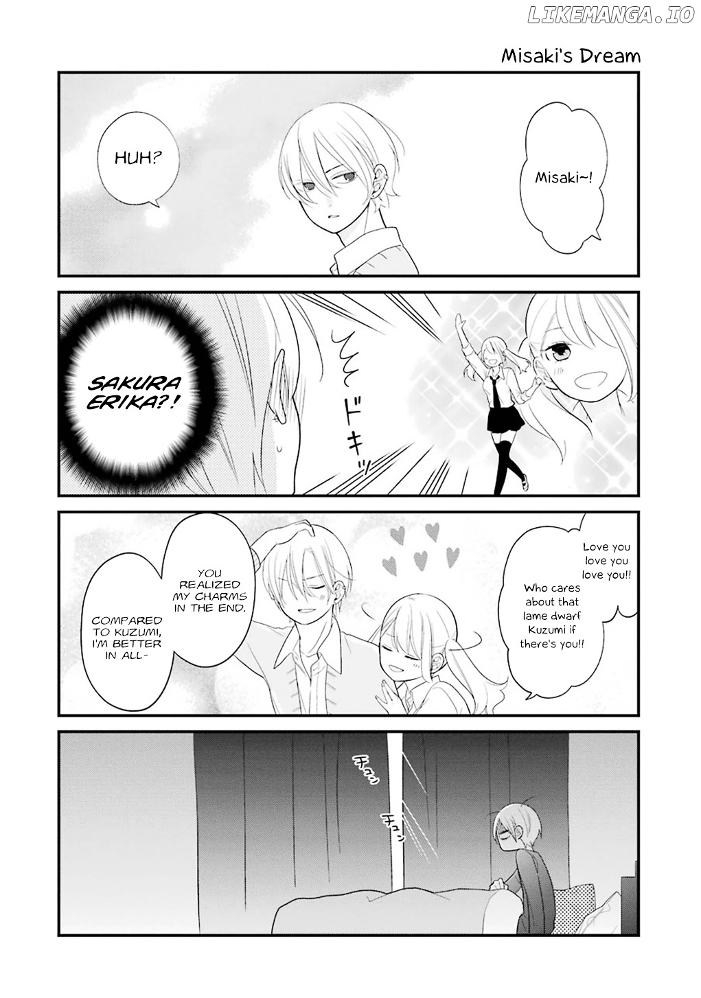 Kusumi-kun, Kuuki Yometemasu ka? chapter 11.5 - page 8