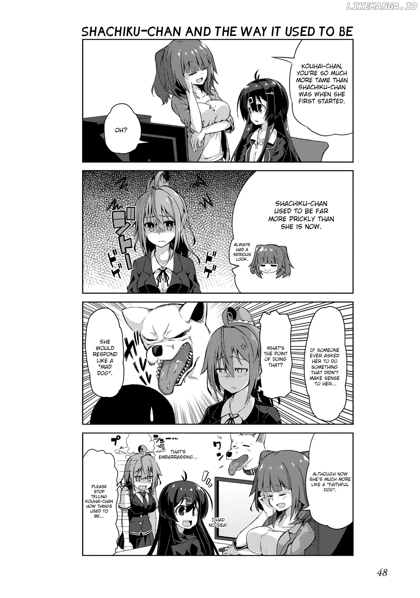 Iki No Kore! Shachiku-Chan chapter 5 - page 6