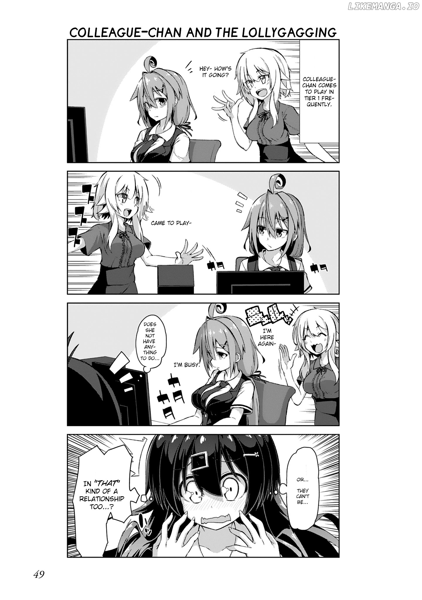 Iki No Kore! Shachiku-Chan chapter 5 - page 7