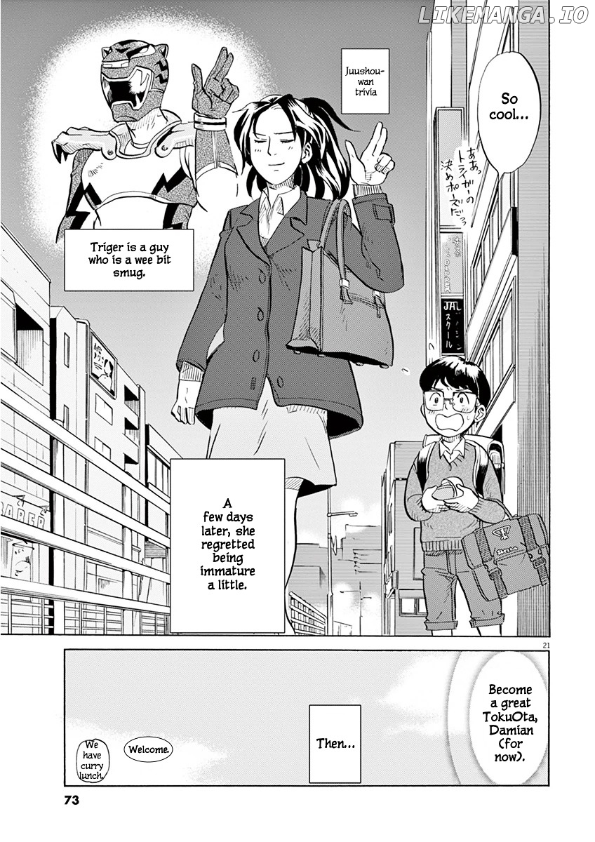 Tokusatsu Gagaga chapter 3 - page 22