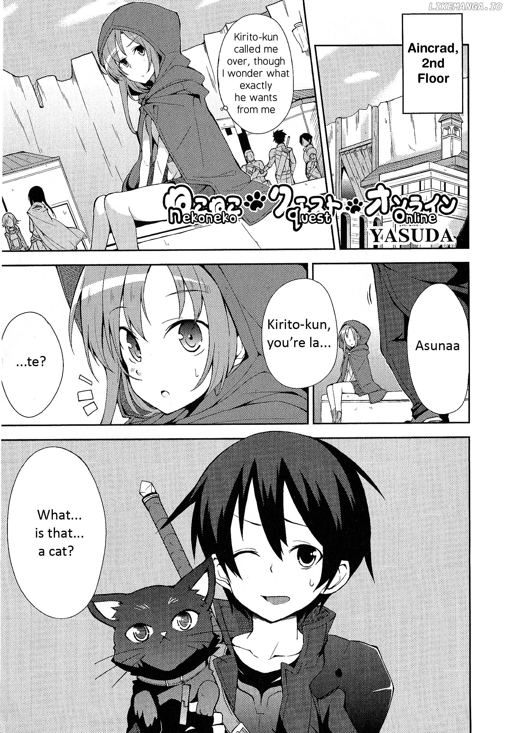 Sword Art Online Comic Anthology chapter 8 - page 1