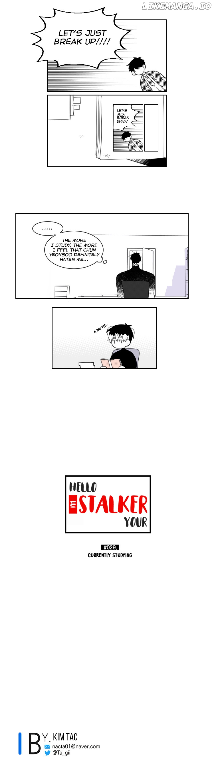 Hello, I'm Your Stalker chapter 29 - page 10