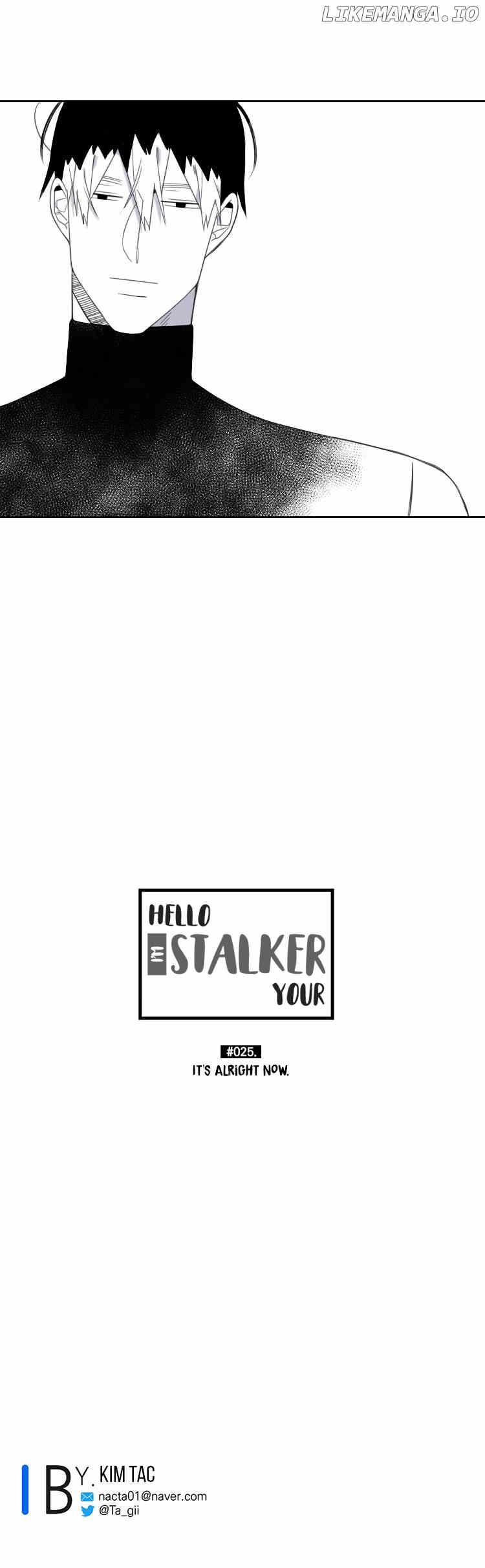 Hello, I'm Your Stalker chapter 25 - page 9