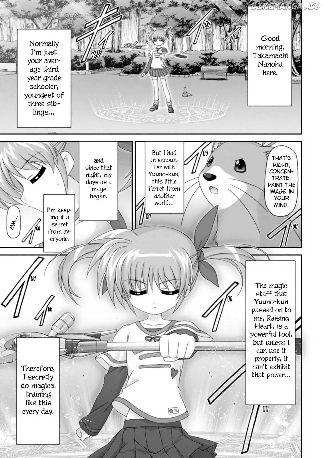 Original Chronicle Mahou Shoujo Lyrical Nanoha The 1st chapter 3 - page 3