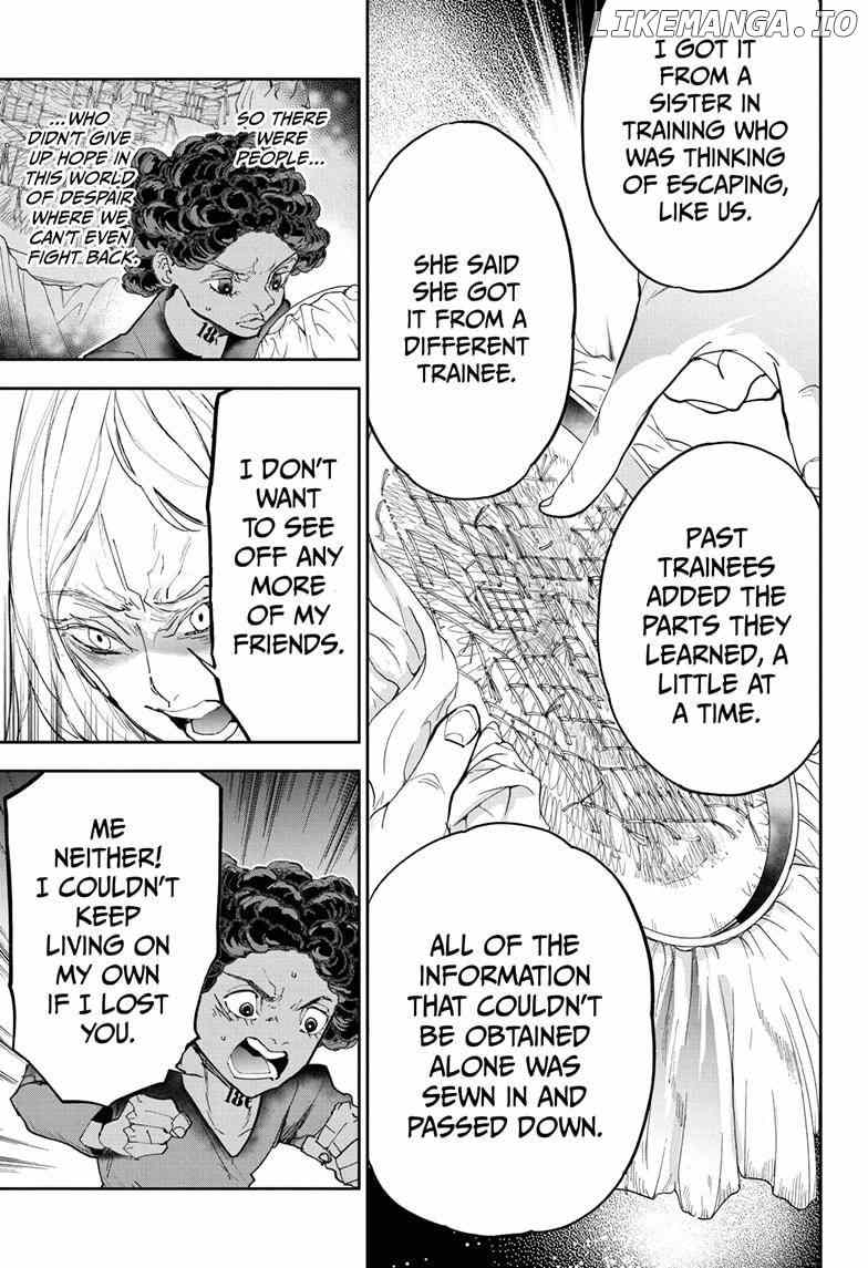 Yakusoku No Neverland chapter 181.6 - page 13