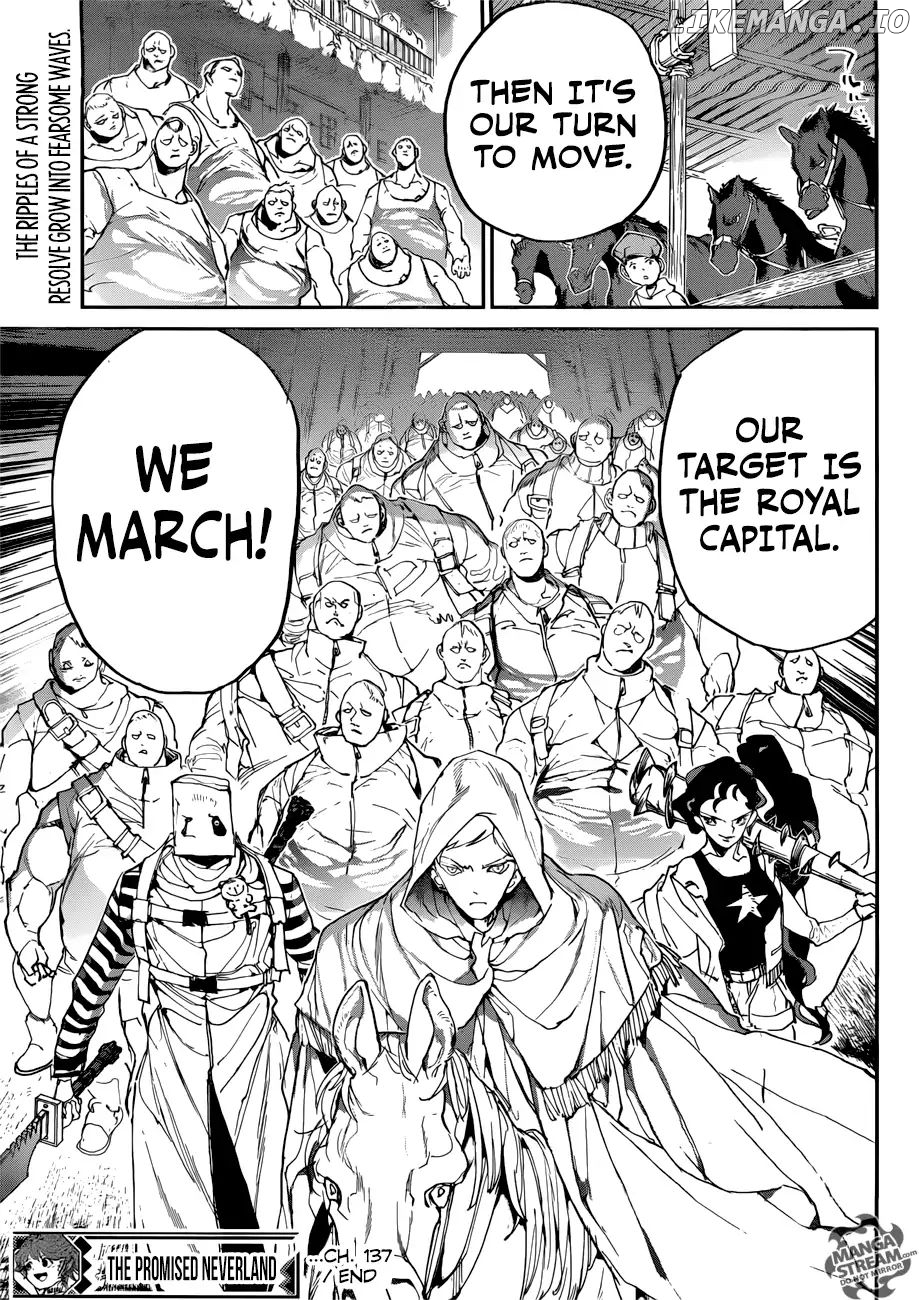 Yakusoku No Neverland chapter 137 - page 18