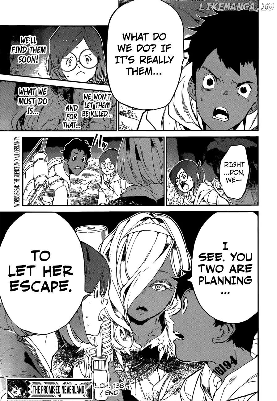 Yakusoku No Neverland chapter 138 - page 21