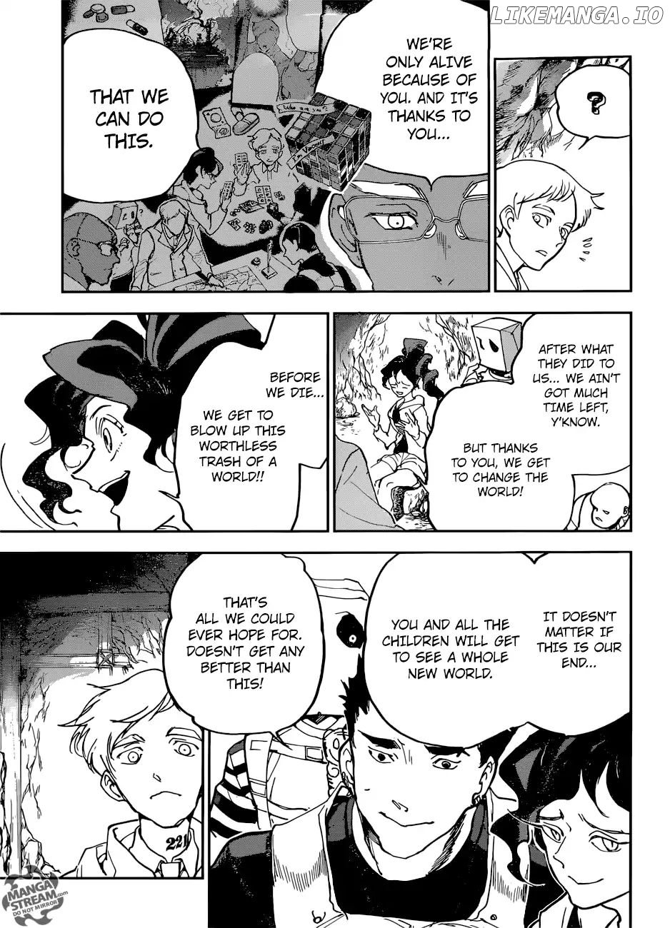 Yakusoku No Neverland chapter 145 - page 14