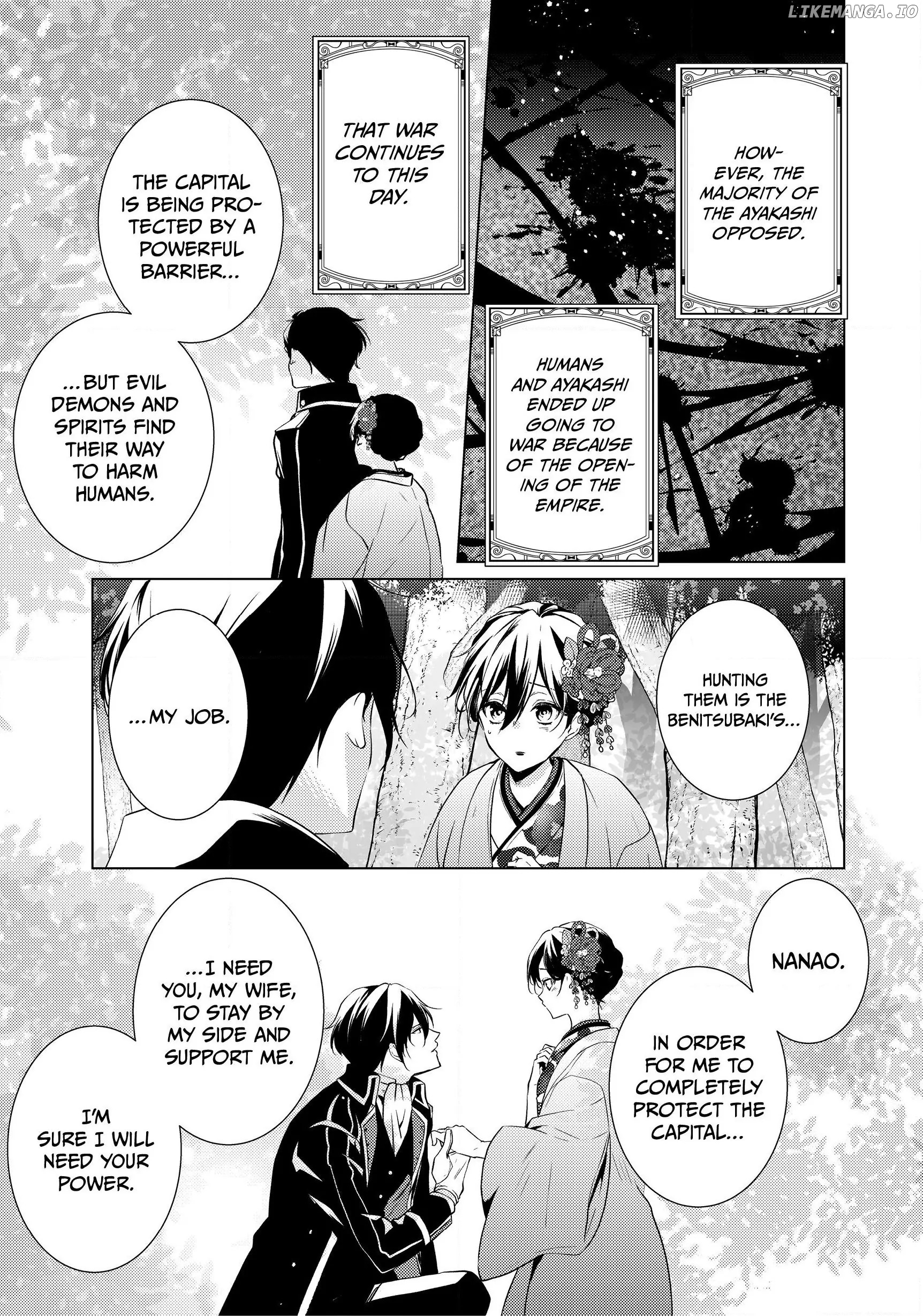 The Ayakashi Hunter's Tainted Bride Chapter 3.1 - page 14