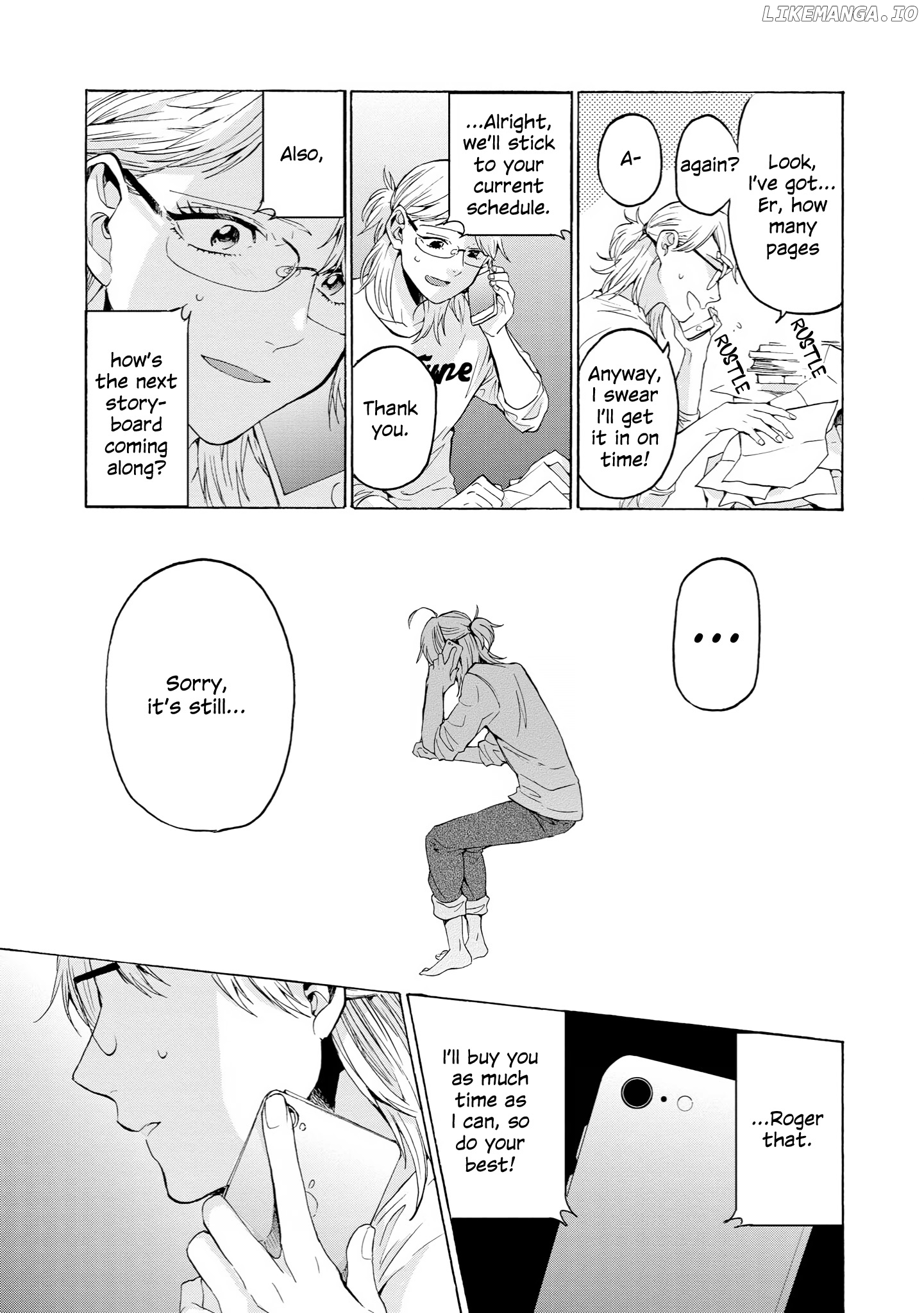 2DK, G Pen, Mezamashi Tokei. chapter 33 - page 7