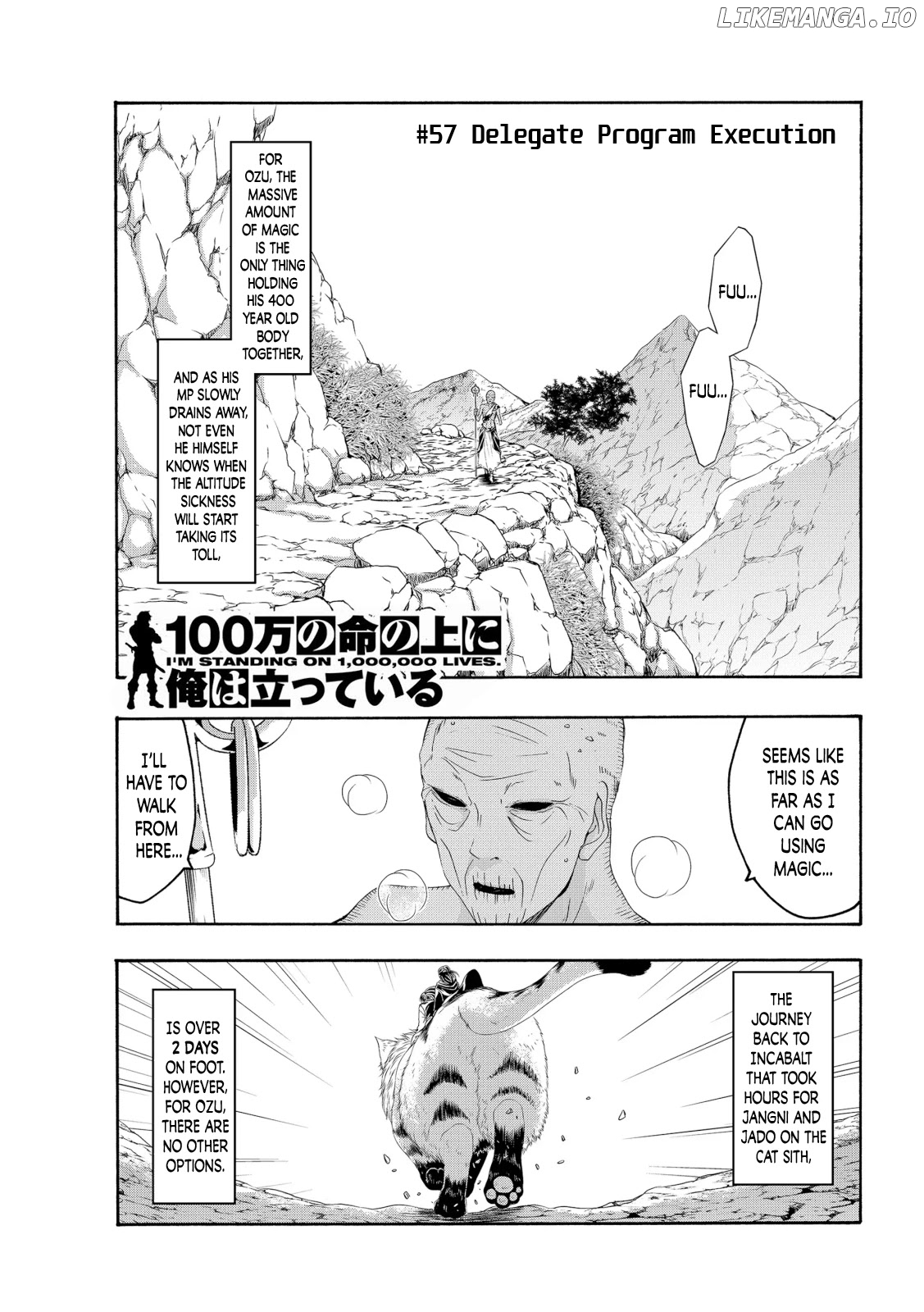 100-Man No Inochi No Ue Ni Ore Wa Tatte Iru chapter 57 - page 1